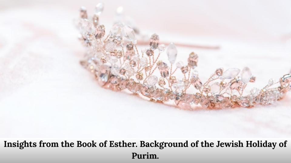 Background of the Jewish Holiday of Purim