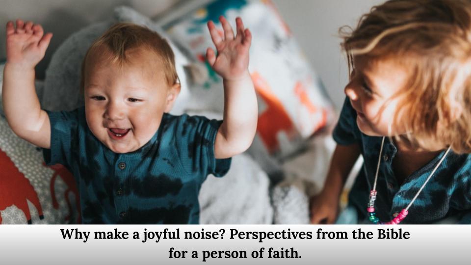 Perspectives from the Bible for a person of faith